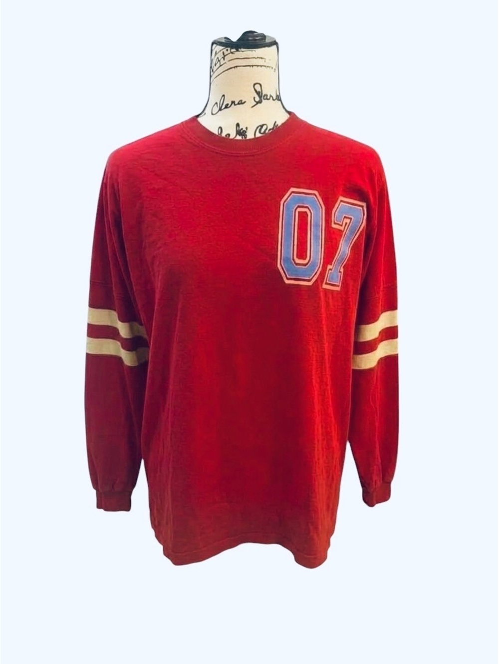 Retro Spirit Jersey Made in the USA Boxy Varsity Pullover